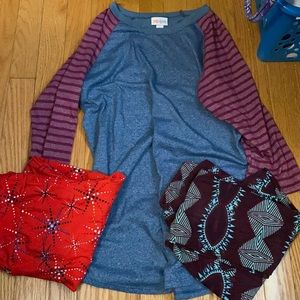 Lularoe randy with leggings bundle